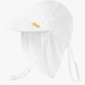Furtalk White Baby Sun Hat UV protection  0-6 months